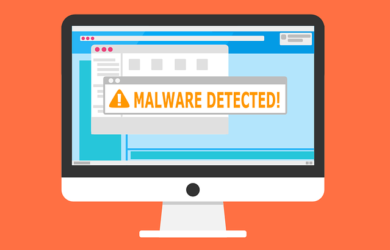 Free warning alert detected vector